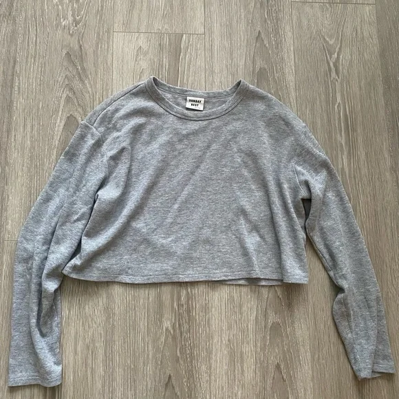 Sunday Best baby waffle long sleeve - Picture 2 of 8